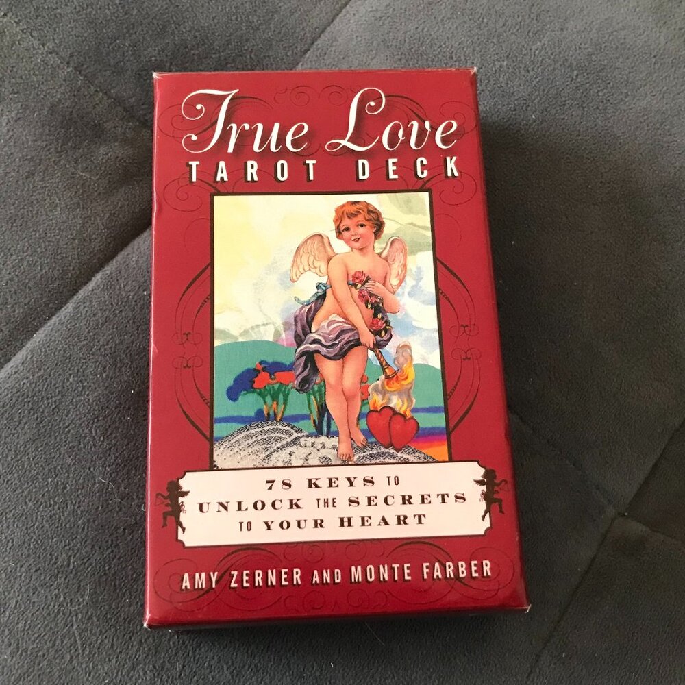 True Love Tarot Deck RARE Amy Zerner & Monte Farber 2006 Slight Flaws